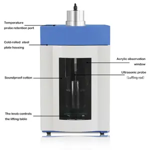 Ultrasonic Cell Processor Crusher With Large-screen LCD