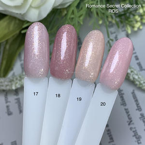 Deroi fabbrica all'ingrosso campione gratuito prodotti di bellezza gel luccicante di colore chiaro smalto per unghie gel uv con etichetta privata - Product Image 2