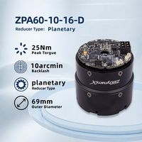 Actionneurs robotiques ZBDynamiX avec moteurs CC sans balais, 174 tr/min, double encodeur, pour robot humanoïde de service IA et exosquelette de marche