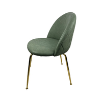 Chaise de salle à manger rembourrée en cuir, empilable, pour restaurant, 6 chaises de salle à manger pour hôtel, chaise de salle à manger rembourrée pour usage commercial