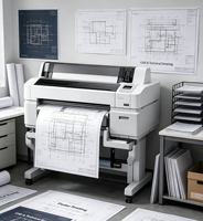 Printer Inkjet Micro Piezo Format Besar dengan Print Head PrecisionCore TFP Ukuran A1+ Kompatibel untuk T3280