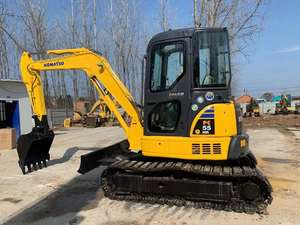 Mini Excavadora Usada de 5 Toneladas en Venta, Komatsu PC55 PC55MR-2 PC50 PC60, Bomba Hidráulica, Lista para Enviar - Product Image 2