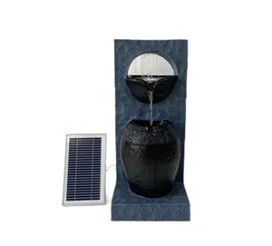 Peaceful Rain Solar Powered Outdoor Water Fountain para decoração do jardim