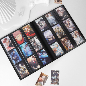 Kinh Doanh thẻ chất kết dính <span class=keywords><strong>A4</strong></span> kẹo màu sắc tương thích với 9 Túi thẻ Album thư mục 360 ringles side-tải trò chơi thẻ chủ cuốn sách - Product Image 6