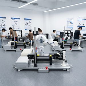 Système de formation de robots collaboratifs TEPKOBOT pour la détection d'objets, le ramassage, le placement et la palettisation sur convoyeur, station de tri - Product Image 6
