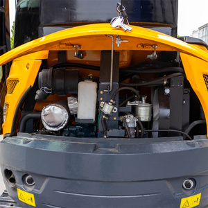 Mini-excavatrice sur chenilles, bulldozer hydraulique, pelle de terrassement pour travaux de nivellement et de remblaiement, couleur personnalisée, service OEM ODM - Product Image 6