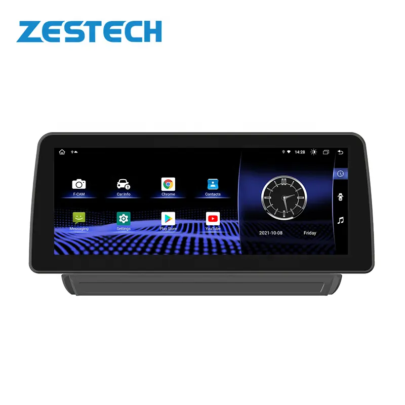 Автомобильный стереоплеер ZESTECH 12,3 дюймов QLED Android 11 для Honda Pilot 2018 2019 2020 2021 2022 8 + 128 ГБ Octa/8 Core 7862 TS10 CPU