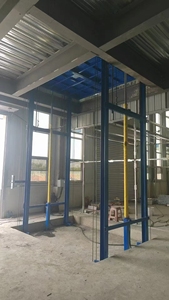 Ascenseur domestique, ascenseur vertical industriel pour entrepôt, <span class=keywords><strong>monte</strong></span>-<span class=keywords><strong>charge</strong></span> mural, élévateur de marchandises électrique hydraulique - Product Image 2