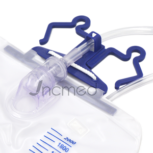 Sac de drainage anti-reflux de qualité médicale avec tube épaissi pour la collecte d'urine - Product Image 2