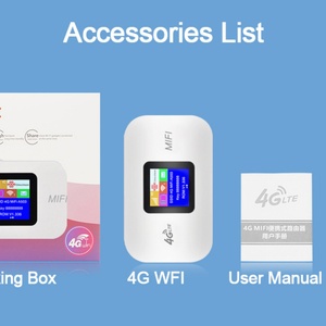 Routeur WiFi 4G de poche M24, routeur WiFi 4G universel avec emplacement pour carte SIM, débloqué, mini routeur WiFi portable pour l'extérieur - Product Image 4