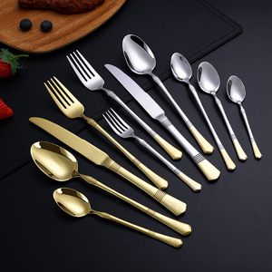 Fourchettes <span class=keywords><strong>de</strong></span> <span class=keywords><strong>table</strong></span> réutilisables en acier inoxydable bon marché d'usine <span class=keywords><strong>couverts</strong></span> rustiques - Product Image 2
