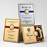 Médaille en métal personnalisée, plaque d'honneur, certificat, réunion annuelle, commémorative, nouvelle médaille autorisée 2025, impression UV
