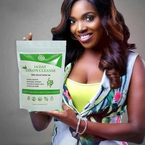 Chinaherbs Sachets de thé aux herbes biologiques pour le côlon, 14 jours, pour adultes, végétalien, sans OGM, sans gluten - Product Image 1