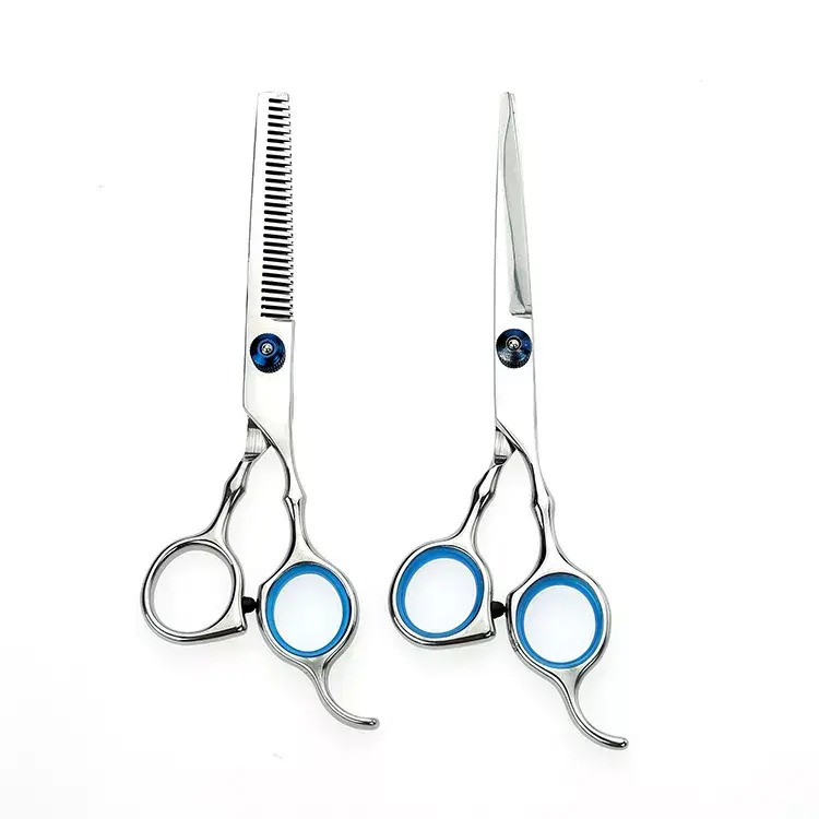 Set di forbici da taglio per capelli in acciaio inossidabile di alta qualità Set di forbici da barbiere maka a forbice da salone
