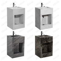 Kidoir Islamique Pierre Frittée Waschbecken 2 En 1 Maison Musulmane Wudu Évier Ablution Station Lave-pieds Lave-pieds Wudhu Lavabo