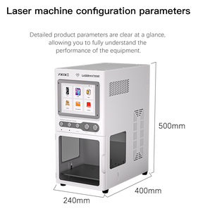 Machine de marquage laser UV 3W 958ZE pour le retrait séparé du verre <span class=keywords><strong>avant</strong></span> et arrière des écrans de téléphone et des coques arrière - Product Image 2