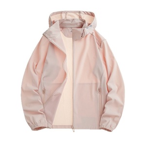 <strong>Women's</strong> Ice Silk <strong>Summer</strong> Outdoor Anti-UV Sun Protection Sports Fishing <strong>Lightweight</strong> Breathable UPF50+ Hooded Short <strong>Jacket</strong> - Product Image 5