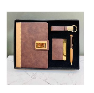 Cuaderno de suministro al por mayor con bolígrafo, logotipo personalizado, diario, cuaderno de negocios, juego de regalo disponible en diferentes tamaños - Product Image 6