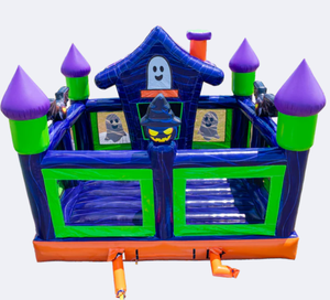 Casa Inflable de Brinco con Temática de Terror para Halloween, <span class=keywords><strong>Castillo</strong></span> Inflable Ecológico de PVC de 0.55mm, Capacidad para 12 Personas, 3 Años de Garantía - Product Image 5