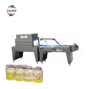 POF Shrink packing machine Bottle wrapping machine L type Full auto seal Shrink Machine