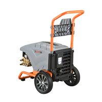 LORDMATE 3.5kW 380V Nettoyeur haute pression électrique à eau froide à pompe triplex, nouveau modèle professionnel pour le nettoyage de toitures et murs de véhicules en station de lavage automobile