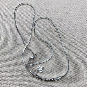 Collar de plata de ley S925 con cadena de hueso de serpiente curvada para mujer, estilo coreano minimalista, uso diario - Product Image 3