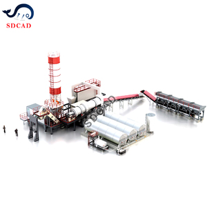 Pièces de fonderie résistantes à l'usure pour pyromètre de centrale à béton, 60 tonnes par heure, XAP 320 HZS30, pompe à température de produit, faible coût d'entretien - Product Image 1