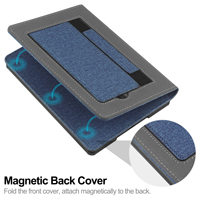 Bojin casing penutup dudukan untuk Kindle Paperwhite 6.8 2021 inci Gen 11 dengan tali tangan