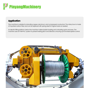 Macchina per Torcitura Fili di Rame e Alluminio Pinyang 1250mm PLC, Torcitrice Industriale ad Alta Velocità con Prestazioni Stabili - Product Image 6