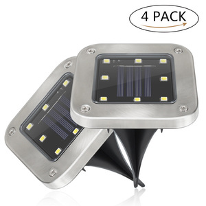 Solar Garden Lights Outdoor LED Ground Waterproof Solar Powered <b>Landscape</b> <b>Lighting</b> for Patio Yard Deck - Product Image 5