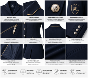 <b>Women's</b> Equestrian Show <b>Jacket</b> Competition Riding <b>Jacket</b> Horse Show Coat Performance Equestrian Apparel - Product Image 2