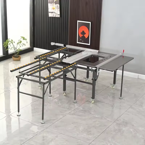 Nuova Sega Elettrica Pieghevole Portatile di Precisione a 45 Gradi, Mini Sega Multifunzione Senza Polvere, Sega a Pannello con Tavolo Scorrevole e Motore - Product Image 4
