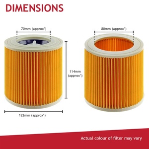Piezas de accesorios de Repuesto de filtro <span class=keywords><strong>WD2</strong></span> WD3 MV2 MV3 para aspiradora Karchers - Product Image 2