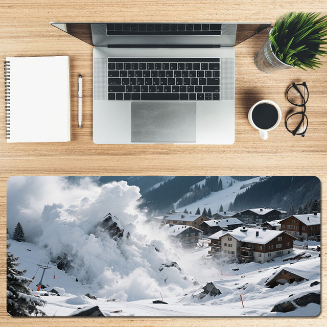 Professional Natural Rubber Gaming Mouse Pad for Control, XL XXL Soft Gaming Mat Supports Custom Logo & Art Printing