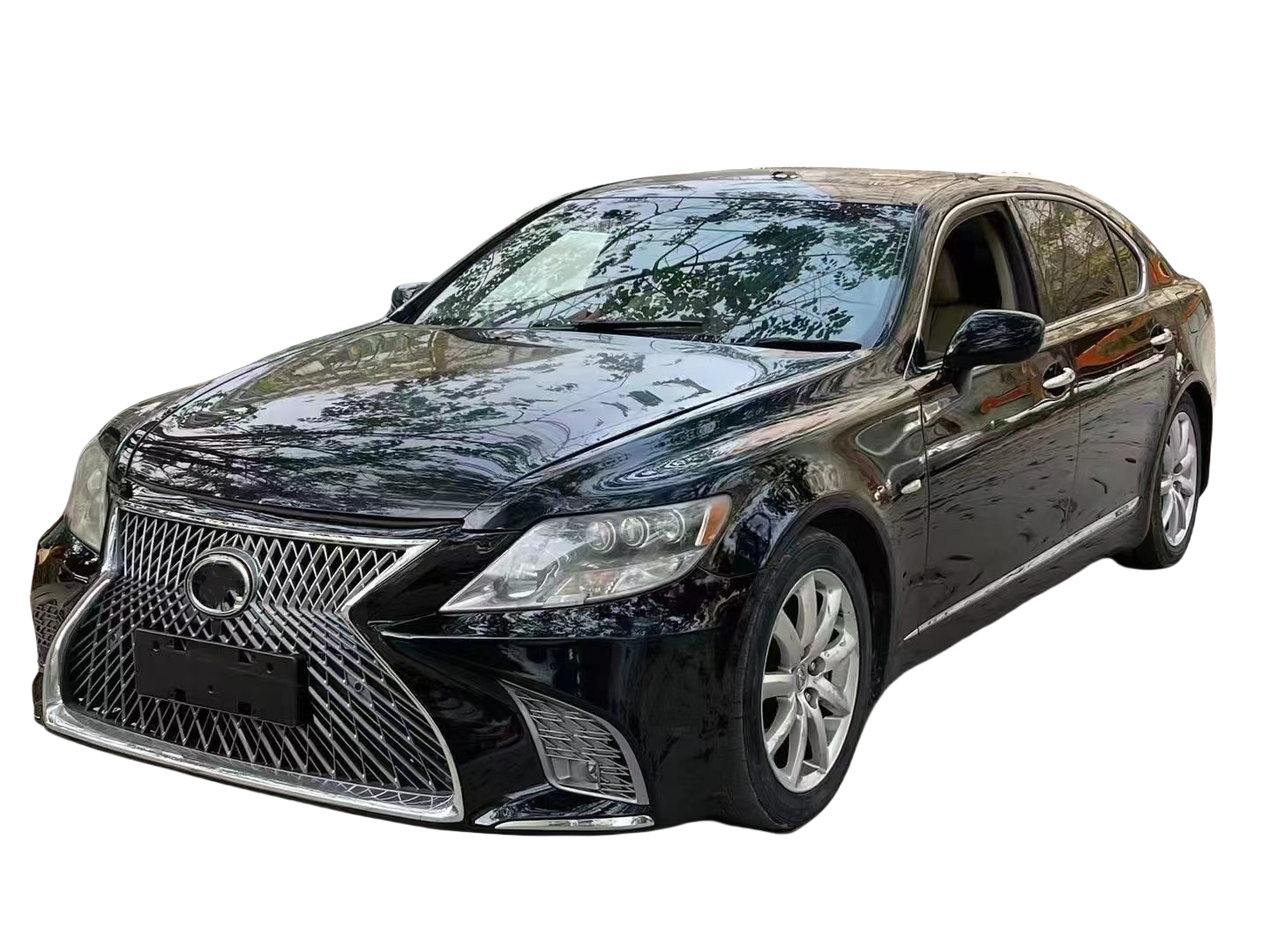 2011 lexus ls460 front bumper conversion