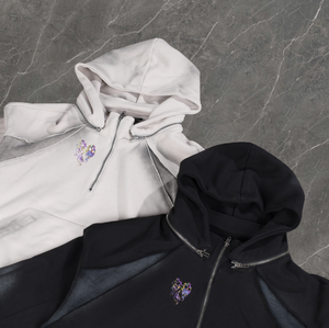 Nouveau sweat à capuche oversize vintage avec fermeture éclair, personnalisé en polyester/coton, taille XL, effet délavé 3D pour effet soleil - Product Image 4