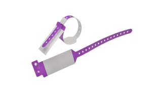 사용자 정의 로고 손목 밴드 의료 방수 태그 <span class=keywords><strong>ID</strong></span> 일회용 플라스틱 PVC 병원 팔찌 - Product Image 4