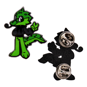 Logotipo personalizado de dibujos animados Animal recuerdo esmalte duro Pin Kawaii bolsa accesorios insignia Pin fabricante estampado para regalo perfecto - Product Image 2