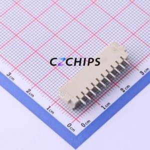 HC-HA-10AWT Wire-to-Board Pin Header SMD,P=2.5mm,Horizontal Mount Connector 1x10P 2.5mm Horizontal Mount XHB - Product Image 2