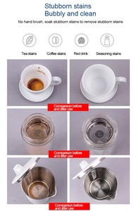 Multifunctional कॉफी मशीन सफाई एजेंट सुपर केंद्रित चमकता हुआ गोली क्लीनर - Product Image 6