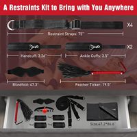 BDSM Bondage Kit Couples Bondage Contraintes Set Sex Swing Adult Sex Toys pour Couple SM Bondage Soft Nylon Swing