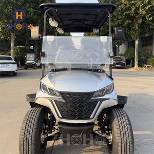 Voiturette <span class=keywords><strong>de</strong></span> golf électrique tout-terrain <span class=keywords><strong>de</strong></span> luxe à 4 roues et 4 places avec service OEM personnalisé pour les concessionnaires mondiaux - Product Image 2