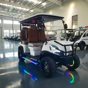 Scenic Area 4 <strong>Seat</strong> Electric <strong>Golf</strong> <strong>Buggy</strong> 72V Lithium Luxury 14in Hub One Key Start Carplay Wireless Charger - Product Image 3