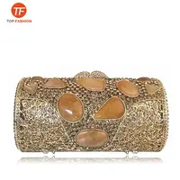 Bulk-buy Leb1248 Ladies Evening Party Crystal Stones Clutch Beaded