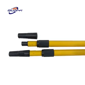 Quick Release Adjustable Metal Extend Rod Locking Telescopic Handle for High Wall Cleaning Tools