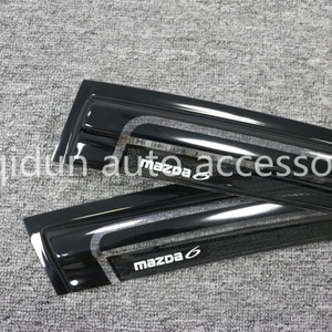 กันสาดประตูหน้าต่างรถยนต์ KQD ขายส่งจากโรงงาน กันแดดหน้าต่างรถยนต์ กันแดดรถยนต์แบบกำหนดเอง สำหรับรถยนต์มาสด้า 6 ปี 2015 - Product Image 4