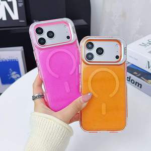 Fundas Forros 360 3 en 1 Transparentes Magnéticas con Brillo para <span class=keywords><strong>iPhone</strong></span> 18 17 16 15 <span class=keywords><strong>Pro</strong></span> <span class=keywords><strong>Max</strong></span> 17e <span class=keywords><strong>14</strong></span> 13 <span class=keywords><strong>Pro</strong></span> <span class=keywords><strong>Max</strong></span> - Product Image 1