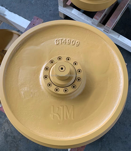 D6H voorste loopwiel voor onderwagenonderdelen 50Mn/40MnB materiaal HRC50-56 oppervlaktehardheid CR4616 134-3952 - Product Image 4