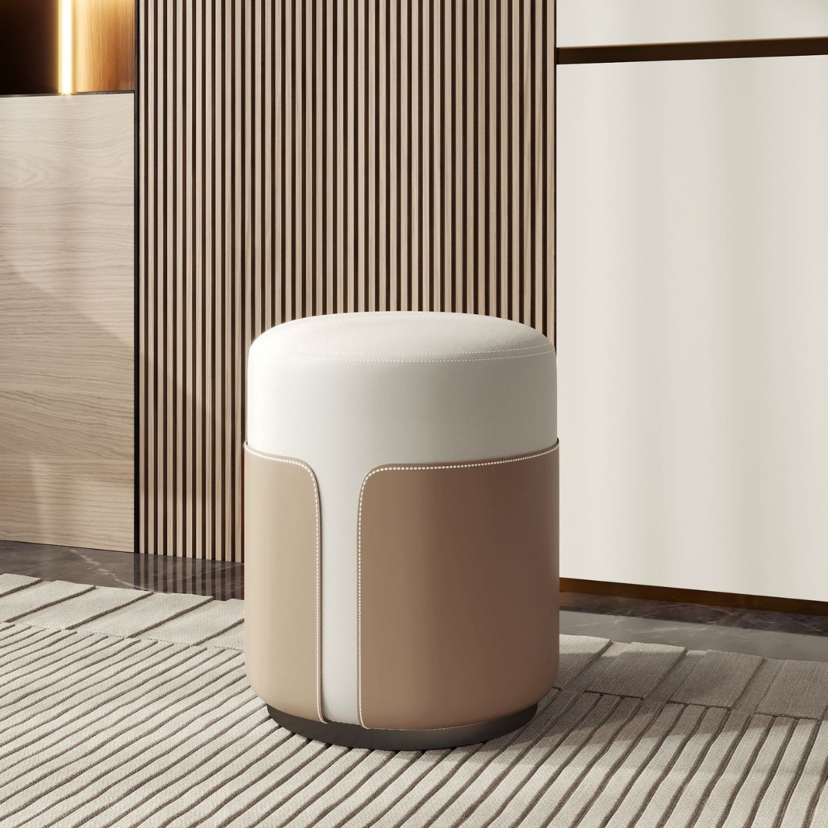 B1# base noire en acier au carbone marron blanc