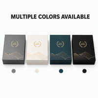 Coffret Cadeau Parfum Luxe Haut de Gamme Personnalisé avec Logo, Fermeture Magnétique, Rigide, Finition Brillante ou Mate, Gaufrage et Dorure à Chaud